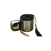 Cadeauset gebed mini cilinderbox -zwart